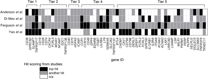MM免疫靶点分层图