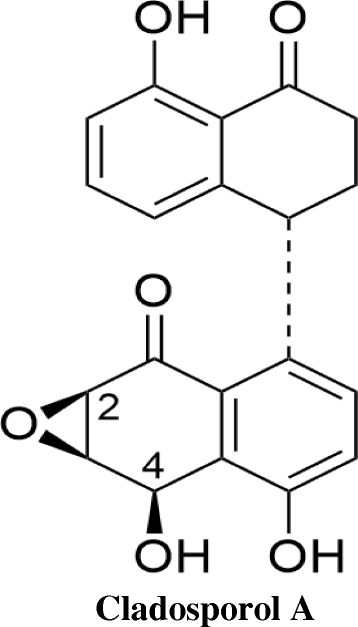 图3 Cladosporol A的化学结构