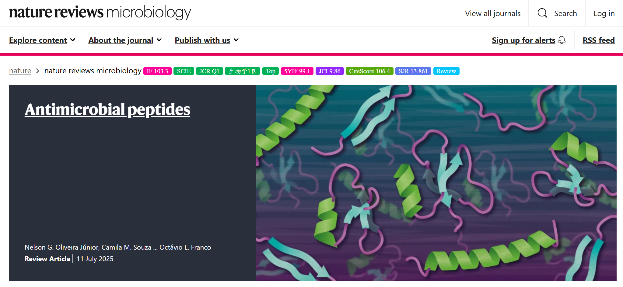 进击顶刊:征服Nature Reviews Microbiology的通关秘籍