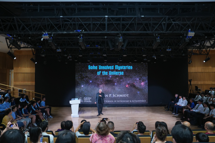 《天文学未解之谜》讲座现场。图片均由上海科技馆提供