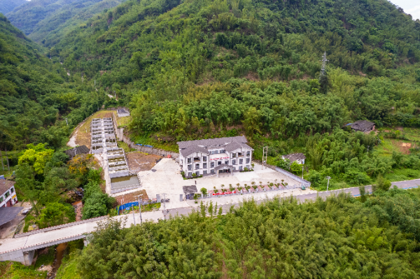 赤水河观测研究站俯瞰图。